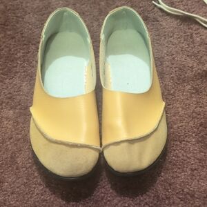 Hsyooes Women's Leather Loafers & Slip-Ons Flats Driving Walking Casual Moccasin